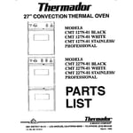 Thermador CMT227N01 electric wall oven parts Sears PartsDirect