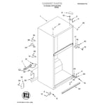 Whirlpool 2VET21DKJW00 top-mount refrigerator parts | Sears PartsDirect