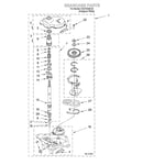 Roper RAS7233KQ0 washer parts | Sears PartsDirect