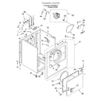 Roper REX4634KQ0 dryer parts Sears PartsDirect