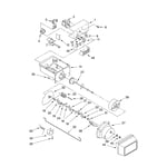 Whirlpool 4YED27DQFN04 side-by-side refrigerator parts | Sears PartsDirect