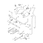 Whirlpool SF3020EKW0 gas range parts | Sears PartsDirect