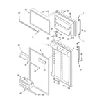 Whirlpool ET1FTTXKQ00 top-mount refrigerator parts | Sears PartsDirect