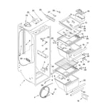 Whirlpool 3XED0FHQKQ01 side-by-side refrigerator parts | Sears PartsDirect