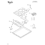 Whirlpool RCC3024LB01 electric cooktop parts | Sears PartsDirect