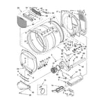 Looking for Whirlpool model GEQ9800PW1 dryer repair & replacement parts?