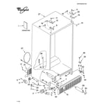 Whirlpool ED2FHEXNS00 side-by-side refrigerator parts | Sears PartsDirect