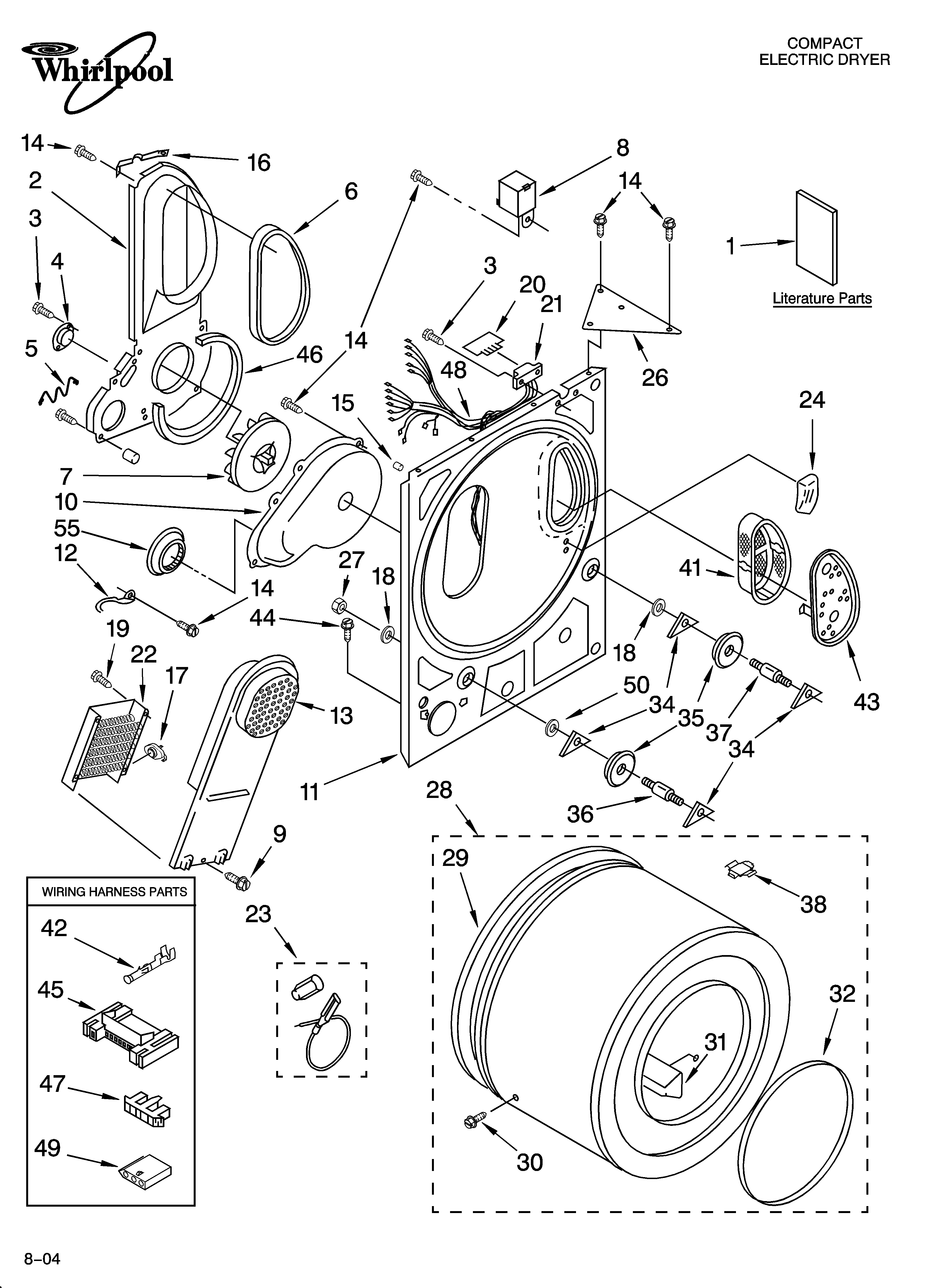 Whirlpool Schematics For Dryers