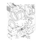 Whirlpool cabrio dryer parts diagram