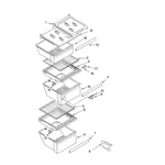 Whirlpool ED5FHEXNB01 side-by-side refrigerator parts | Sears PartsDirect