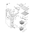 KitchenAid KSBP25INSS00 sidebyside refrigerator parts Sears PartsDirect