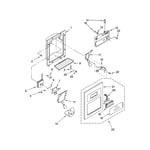 KitchenAid KSRG25FKSS16 sidebyside refrigerator parts Sears PartsDirect