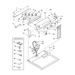 Whirlpool Wed5840sw0 Dryer Parts 