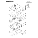 KitchenAid KECD866RBL02 electric cooktop parts | Sears PartsDirect