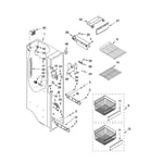 Whirlpool GC3JHAXTS01 sidebyside refrigerator parts Sears PartsDirect