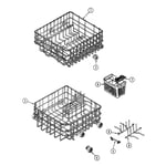 Looking for Maytag model DWU7400AAX dishwasher repair & replacement parts?