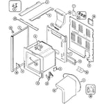 Maytag MER6750AAC electric range parts | Sears PartsDirect