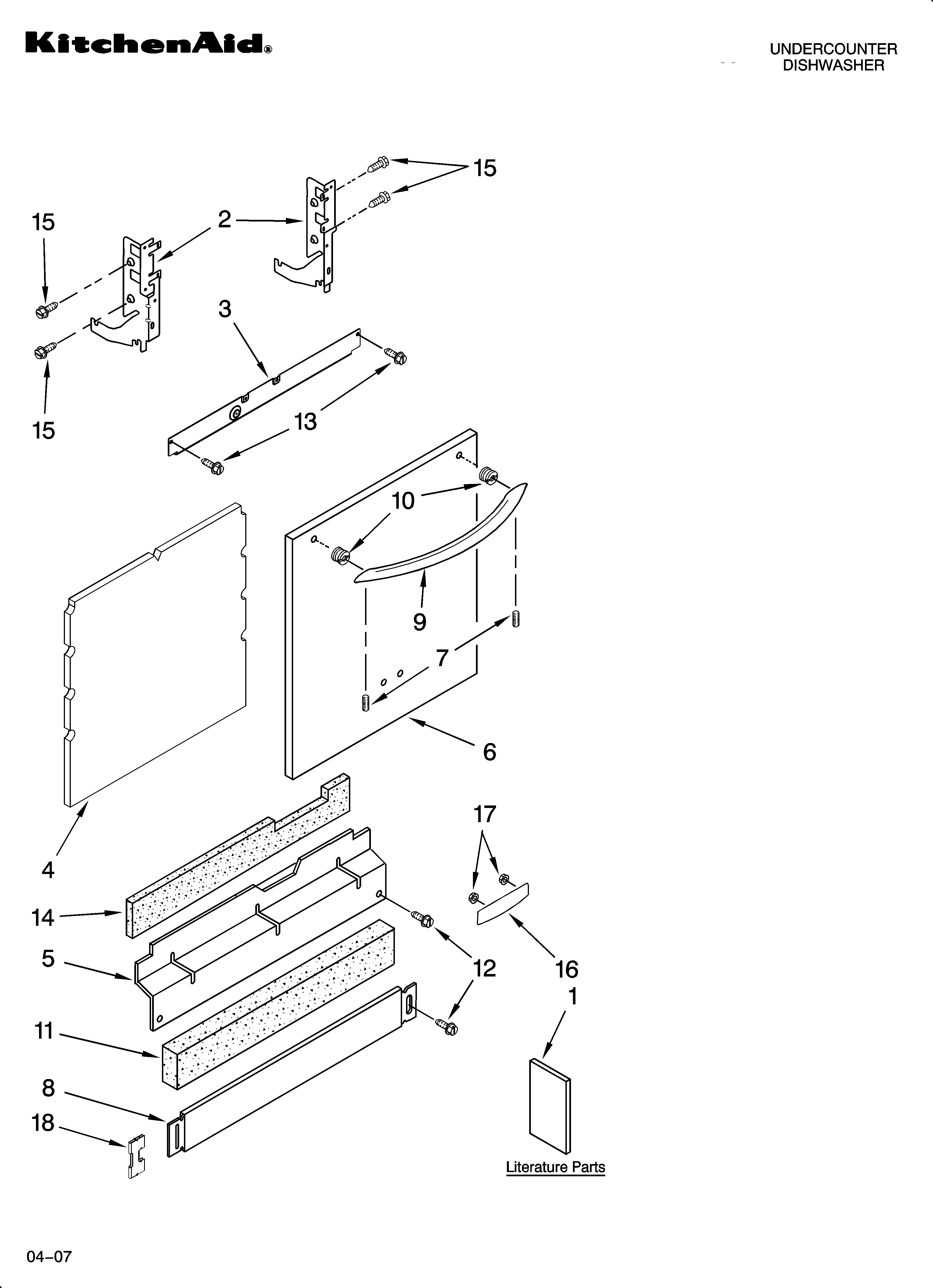 Looking For Kitchenaid Model Kuds03ftss0 Dishwasher Repair
