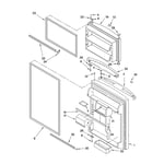 Whirlpool ER2CHMXPB04 top-mount refrigerator parts | Sears PartsDirect