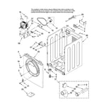 Looking for Amana model NED7200TW10 dryer repair ... sears garage door wiring diagram 