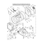Amana NGD7200TW10 dryer parts | Sears PartsDirect