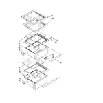 Whirlpool ED2NHGXVQ00 side-by-side refrigerator parts | Sears PartsDirect