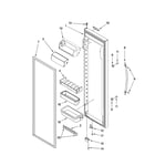 KitchenAid KSCS23FVMS01 sidebyside refrigerator parts Sears Parts