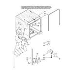 Amana ADB1500AWB0 dishwasher parts | Sears PartsDirect