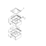 Whirlpool ED2KVEXVQ01 sidebyside refrigerator parts Sears Parts Direct