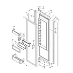 KitchenAid KSSO48FTX03 side-by-side refrigerator parts ...