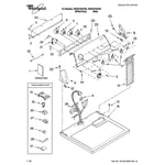 Whirlpool WED5700VW0 dryer parts | Sears PartsDirect