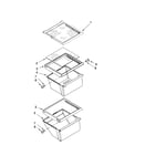 Amana ASD2522WRB01 side-by-side refrigerator parts | Sears PartsDirect