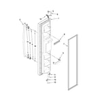 Whirlpool ED5FVGXWS00 side-by-side refrigerator parts | Sears PartsDirect