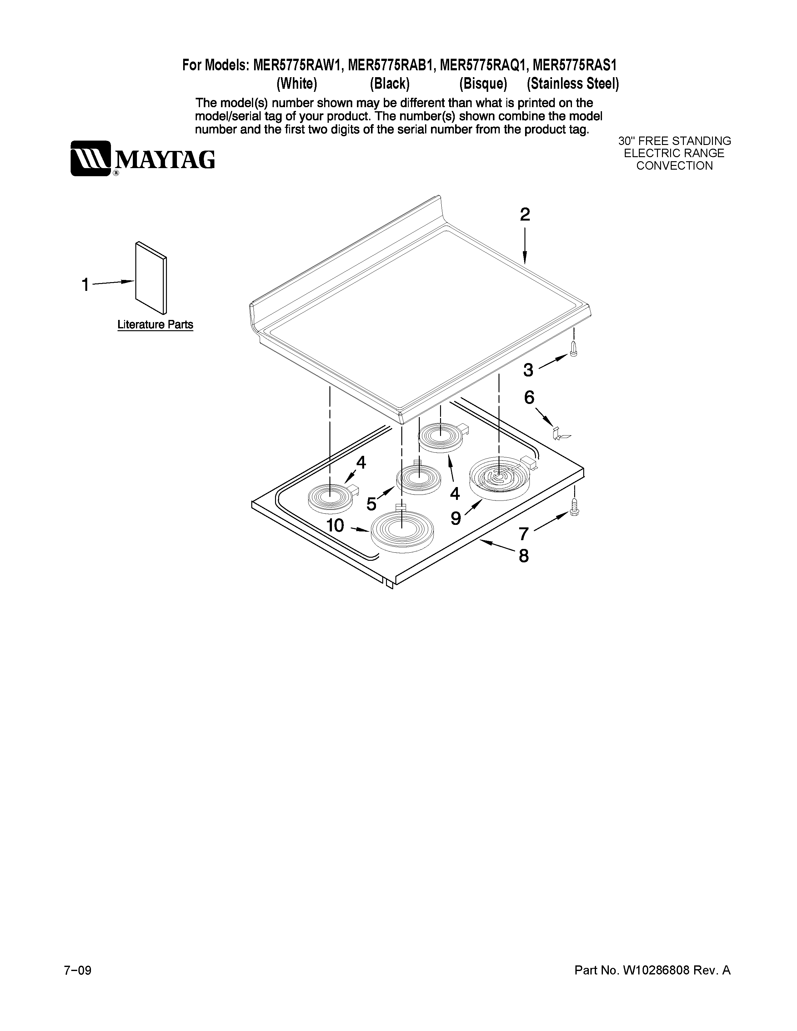 Looking For Maytag Model Mer5775raw1 Electric Range Repair