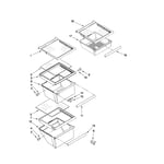Whirlpool 8ED5FHKXVY01 side-by-side refrigerator parts | Sears PartsDirect