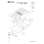jenn air downdraft gas cooktop parts