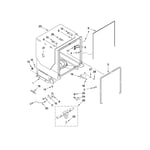 Whirlpool 7GU3800XTVY2 dishwasher parts | Sears PartsDirect