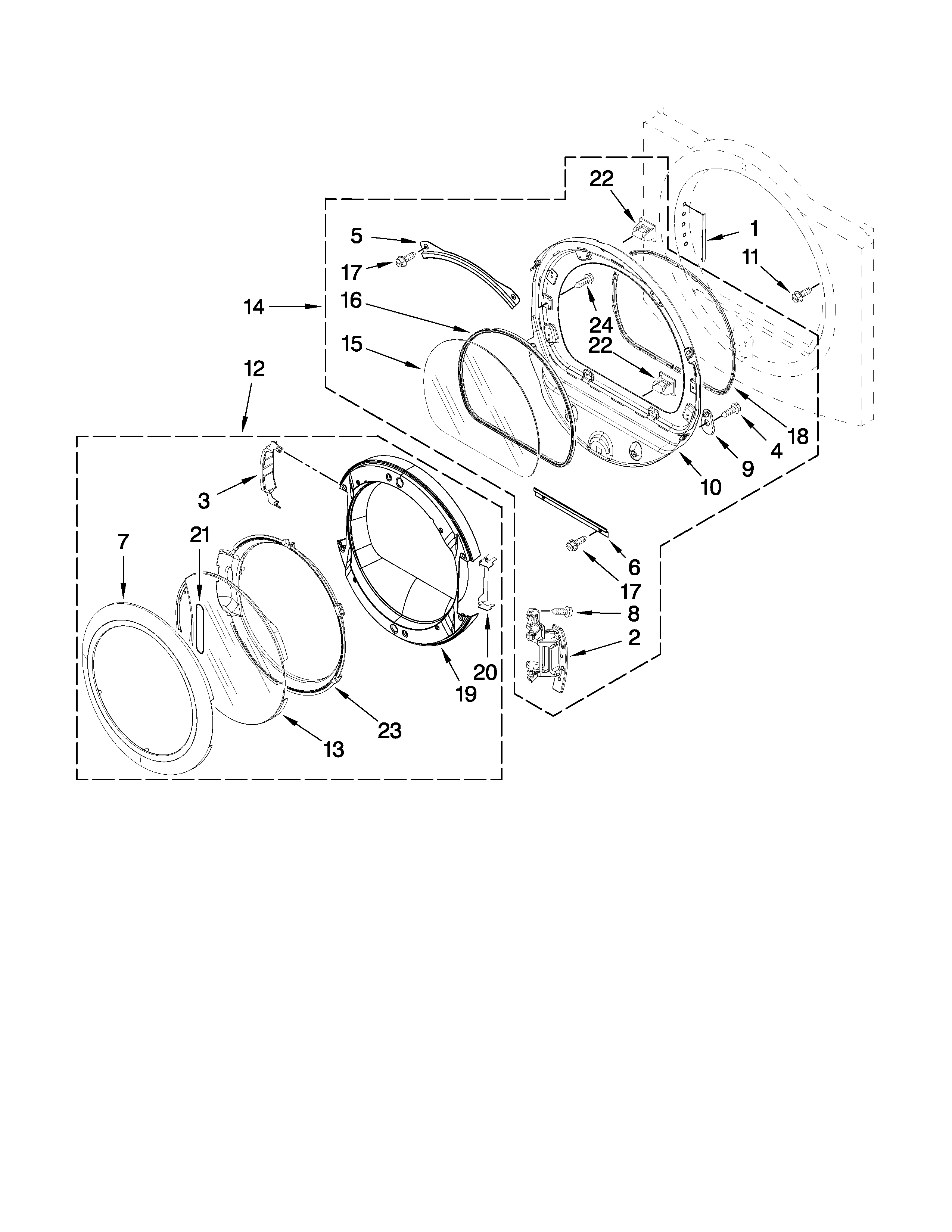 Maytag Electric Dryer Parts