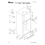 Amana A9RXNMFWS02 top-mount refrigerator parts | Sears PartsDirect