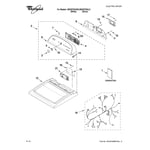 Whirlpool WED5700XW0 dryer parts | Sears Parts Direct