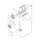 Amana ASD2522WRW03 side-by-side refrigerator parts | Sears PartsDirect