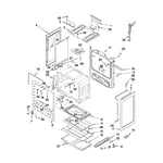 Whirlpool WFG381LVS2 gas range parts | Sears PartsDirect