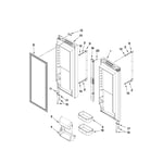 Looking for JennAir model JFC2290VEM4 bottommount refrigerator repair