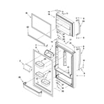Whirlpool 8W8TXDGFXT00 top-mount refrigerator parts | Sears PartsDirect