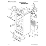 KitchenAid KFIS27CXMS3 bottom-mount refrigerator parts | Sears PartsDirect