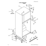 Gladiator GARF19XXYK00 top-mount refrigerator parts ...