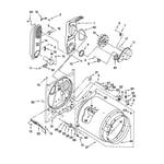 Whirlpool 1cwgd5700vw2 Dryer Parts 