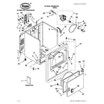 Roper RED4640YQ0 dryer parts | Sears PartsDirect