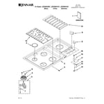 Looking for JennAir model JGD3536WS01 gas cooktop repair & replacement
