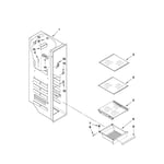 Looking for Whirlpool model WSF26C3EXF01 side-by-side refrigerator